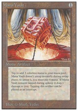 Magic the Gathering MTG Mana Vault (260) Unlimited Edition   MP