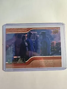 K213,058 - 2023 Upper Deck Loki Miss Minutes #34 We're Doing This My Way #/99 - Picture 1 of 1