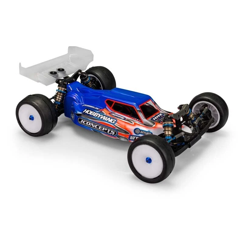 JConcepts RC10 B6.4/B6.4D S15 (Clear) Buggy Body w/Carpet Wing - JCO0600 - Image 1 of 1