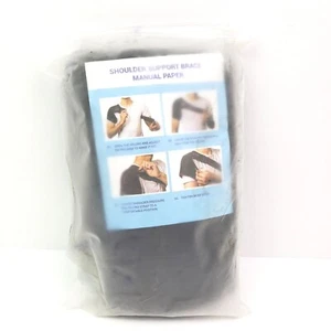 Unbranded Adult Unisex Black Shoulder Support Brace - Picture 1 of 4