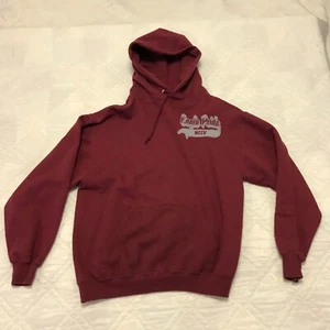 North Carolina Central University NCCU Eagle Pride burgundy hoodie M - Picture 1 of 6