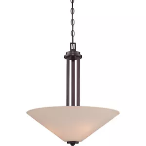 Illumina Direct 20" Inverted Pendant Fixture 3 Light Oil Rubbed Bronze TST0038L2 - Picture 1 of 2