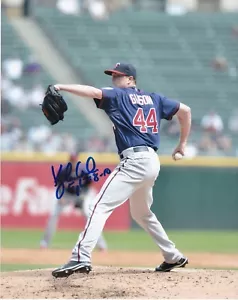 KYLE GIBSON MINNESOTA TWINS ACTION SIGNED 8x10 - Picture 1 of 1