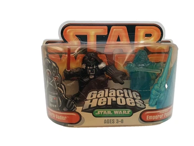 Star Wars Héroes Galácticos Darth Vader y Emperador Holográfico Palpatine Nuevo Precintado Foto 1 de 4