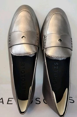 Mocasines para mujer aerosoles Benvenuto talla 10,5 grafito Foto 1 de 4