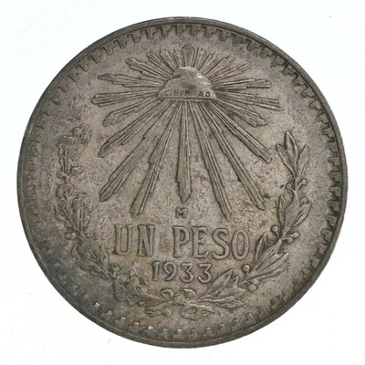 México 1933 1 peso *097 Foto 1 de 3