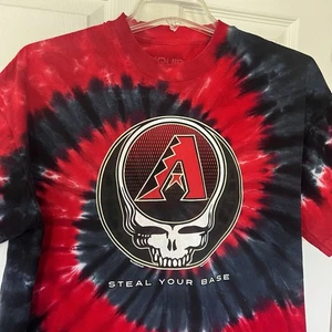 Liquid Blue Arizona Diamondbacks MLB Tie Dye Grateful Dead T-Shirt Men's XL, EUC - Picture 1 of 4