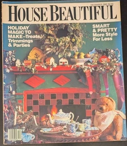House Beautiful Magazine December 1989 - Picture 1 of 4