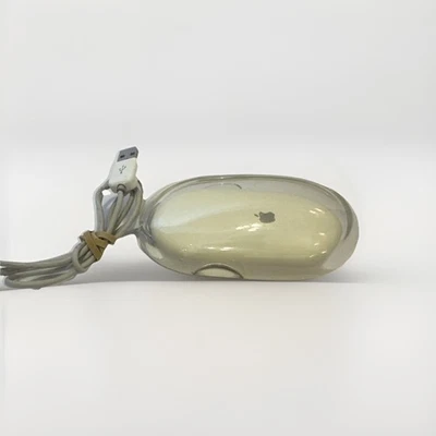 Apple USB Pro Mouse M5769  - Clear - Wired  - OEM for Mac – Tested - Image 1 of 4