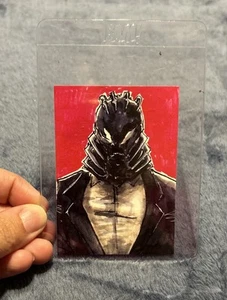 Bam Anime Shawn Langley All For One My Hero Academia /2500 Villain Sketch Card - Picture 1 of 4