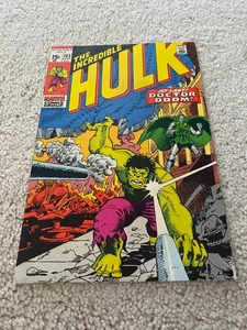 Incredible Hulk 143 Fine+ 6.5 Doctor Doom General Ross Marvel 1971 - Bild 1 von 4