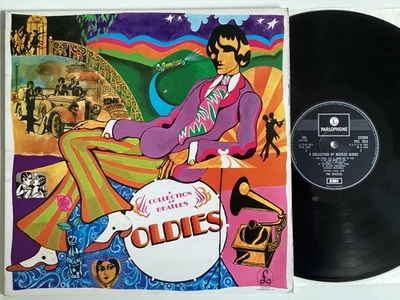 THE BEATLES OLDIES COMPILATION  PARLOPHONE EMI SINGLE BOXED 1969 VINYL LP EX (G - Image 1 of 4