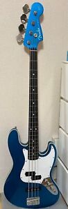 Fender Japan Aerodyne Jazz Bass 2013 Electric Bass Guitar Blue