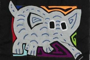 Handmade Gray Elephant IV Panama Molita - Picture 1 of 10