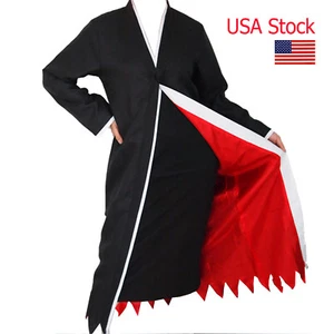 Japanische Anime Cosplay Kostüme Bleach Kostüm Kurosaki Ichigo nur Umhang - Bild 1 von 2