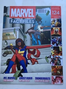 MARVEL FACT FILES COLLECTION - ISSUE 124 - EAGLEMOSS MAGAZINE AVENGERS COMIC - Picture 1 of 1