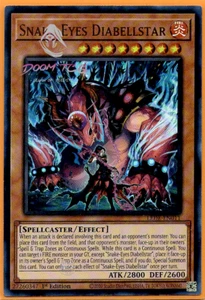 Yugioh! Snake-Eyes Diabellstar LEDE-EN011 (UR) 1ª Edición “Snake-Eyes Support” - Imagen 1 de 1