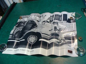 original vintage Poster: LEE PANTS--girl leaving home 1989-aprox 22 x 28 - Picture 1 of 6