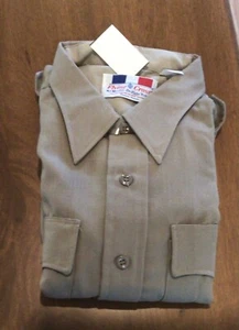 Flying Cross Police Shirt New with Tags Long Sleeve 17 1/2 x 37 Perma Press - Picture 1 of 2