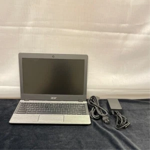 Acer Chromebook C720 Gray 16GB Storage 4GB RAM Chrome OS Laptop - Picture 1 of 12