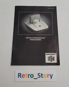 Nintendo 64 N64 - Transfer Pak - Notice / Instruction Booklet - Picture 1 of 3