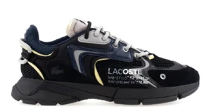 Zapatos deportivos sintéticos LACOSTE 7-45SMA0001NB0 L003 NEO 123 para hombre (medianos) azul marino - Imagen 1 de 5