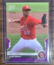 JACK FLAHERTY 2021 TOPPS NOW ROAD TO OPENING DAY PURPLE #15/25 #OD-369! SSP!