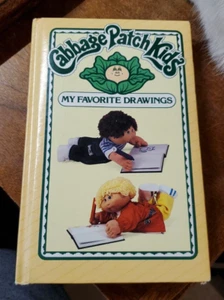 Vintage 1980s Cabbage Patch Kids My Favorite Drawings Hardcover Journal - Picture 1 of 11