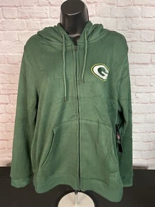 NFL Green Bay Packers bestickter Damen-Hoodie mit Reißverschluss. " Größe XL - Bild 1 von 4