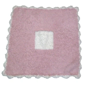 Barefoot Dreams Pink Cream Trim Pocket Baby Blanket Cozychic Security Lovey - Picture 1 of 3