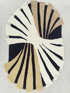 Modern Pattern Shape Rugs Handmade 100% Woolen Hand Tufted For Home Decoration - Picture 1 of 14