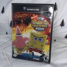 SpongeBob SquarePants Movie (Nintendo GameCube, 2004) Tested Complete CIB