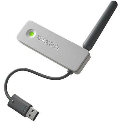 Microsoft Xbox 360 Dual Band 5 GHz and 2.4 GHz Wireless A/B/G Networking Adapter - Image 1 of 2