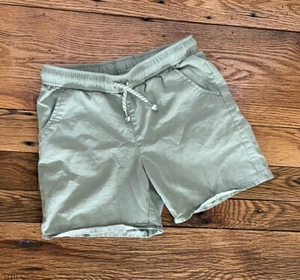 Girls Cat & Jack Pull On Walking Casual Shorts Sz L (10) Sage Green - Picture 1 of 3