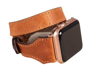 Fitbit Versa 1-2-3-Lite-Sense Watch Band, Leather Watch Band for Fitbit Series - Photo 1 sur 9