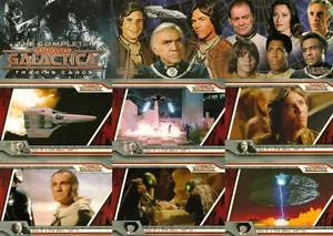 Battlestar Galactica Complete Full 72 Card Base Set of Trading Cards ~ New - Picture 1 of 4