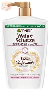 Garnier Wahre Schätze Hafermilch Shampoo Waschgel Duschgel 1000ml 1L XXL - Bild 1 von 7