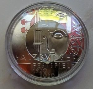 Austria 2020 Plata 20€ Centenario del Festival de Salzburgo - Imagen 1 de 2