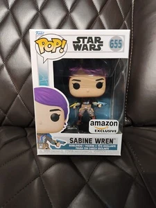Funko Pop Star Wars Ahsoka Sabine Wren 655 Amazon Exclusive IN HAND MINT 🔥 - Picture 1 of 10