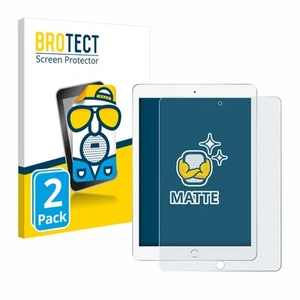 2x Anti-Reflets Protection Ecran pour Apple iPad 9.7" 2018 (6ème Gen.) Film - Photo 1/7