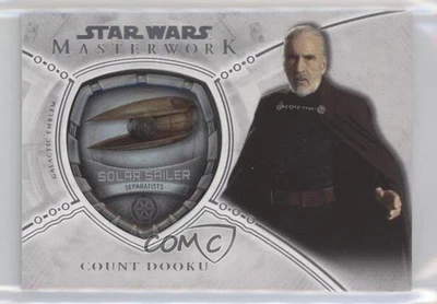 2018 Star Wars Masterwork Commemorative Ship Emblem Count Dooku Solar Sailer s3g - Image 1 of 3