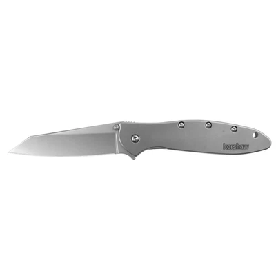 Kershaw Knives Leek 1660R Orange Aluminum 14C28N Stainless Pocket Knife - Image 1 of 3