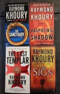 Raymond Khoury 4 Book Lot Paperback The Last Templar, Sign, Sanctuary, Rasputin' - Bild 1 von 2