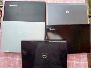 5 Stück Notebook Konvolut, verschiedene Hersteller, defekt, nur Ersatzteile - Afbeelding 1 van 17