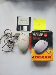 Vintage DEXXA MOUSE 3 button Ungetestet - Bild 1 von 4