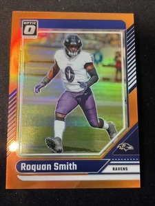 Panini Donruss Optic 2024 - Roquan Smith #17 Orange Prizm/249 - Imagen 1 de 2
