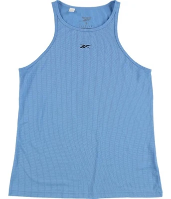Camiseta sin mangas perforada Reebok United By Fitness para mujer, essblu, S Foto 1 de 2