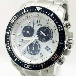 Reloj Solar Citizen Promaster Eco Drive Panda Diver Usado De Japón - Imagen 1 de 10