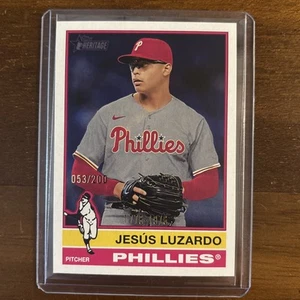 2025 Topps Heritage Jesus Luzardo Bicentennial Parallel #478 /200 - Phillies - Picture 1 of 6