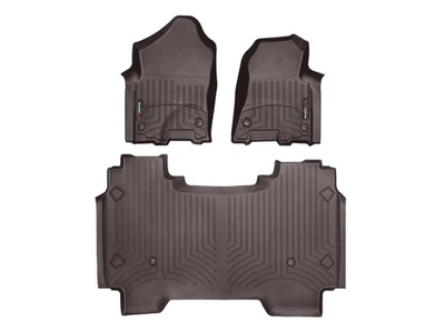 WeatherTech FloorLiner 适用于 2019 - 2024 道奇 Ram 卡车 1500 - 第一排和第二排,可 — 第 1/4 张图片